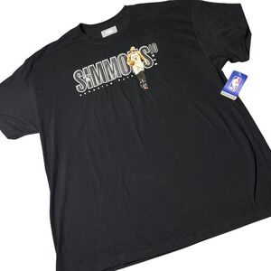 NEW NBA Brooklyn Nets Ben Simmons #10 Black T-Shirt‎ Mens Size 2XL NWT